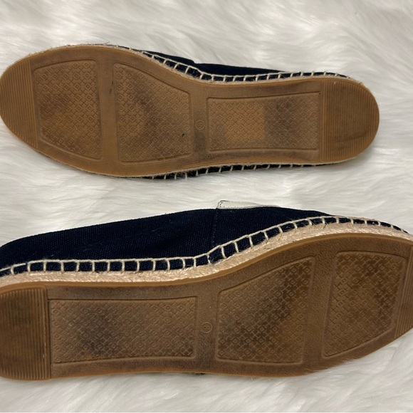 Tory Burch Navy and Tan Espadrilles - Picture 6 of 6